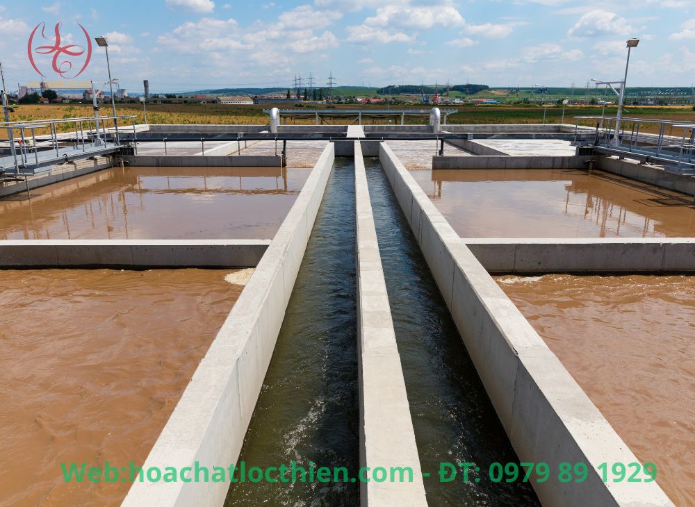 Ưng dụng xử lý nước thải của FeCl3 - Sắt III clorua