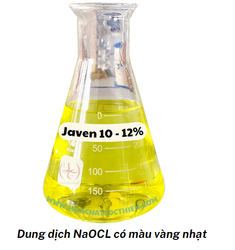 Nước Javen | Natri hypochlorit | NaOCl