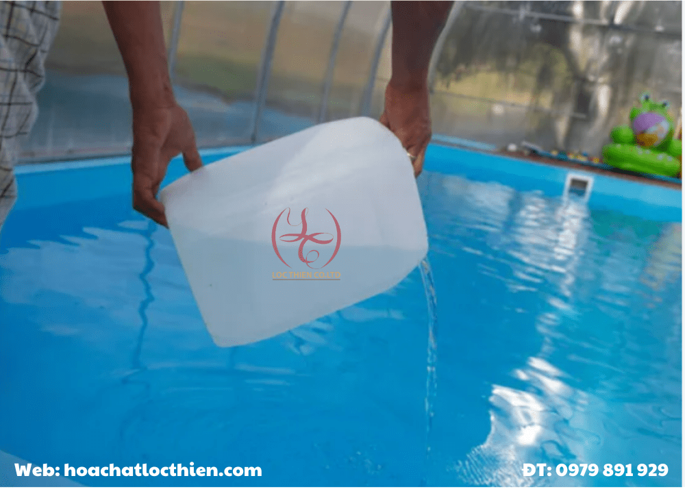 NaOH 50%, Natri Hidroxide xử lý hồ bơi Điều Chỉnh NaOH Trong Công Nghiệp