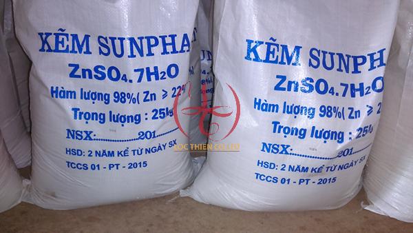 Kẽm sunfat tại kho Lộc Thiên