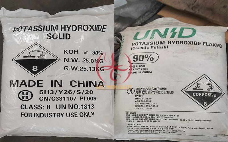 KOH tại kho Lộc Thiên