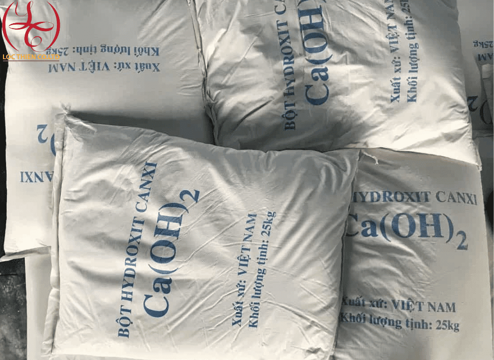 Canxi Hydroxide | Ca(OH)₂ | 25Kg/Bao