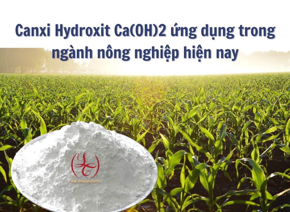 Canxi Hydroxit ứng dụng trong ngành nông nghiep