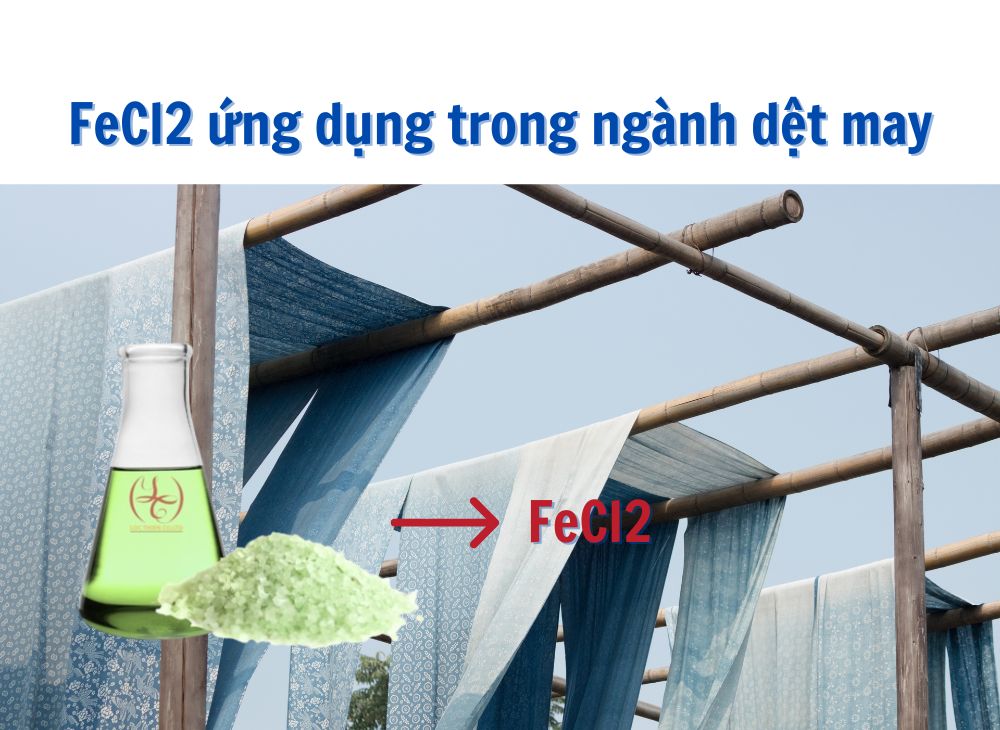 Sắt (II) Clorua ứng dụng trong ngành dệt may