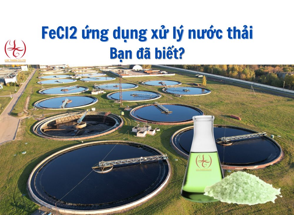 FeCl2 ứng dụng xử lý nước thải