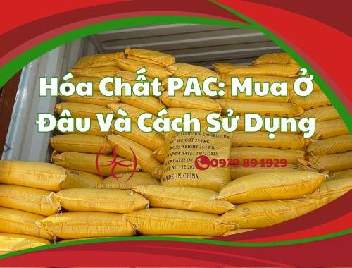 Hóa Chất PAC Mua Ở Đâu - xử lý nước